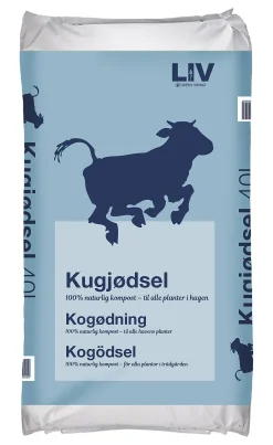 Kugjødsel naturkompost Liv 40 liter