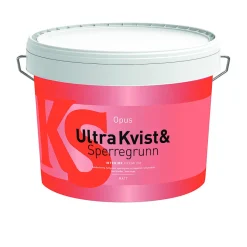 Kvist- og sperregrunn interiør base hvit 9 liter
