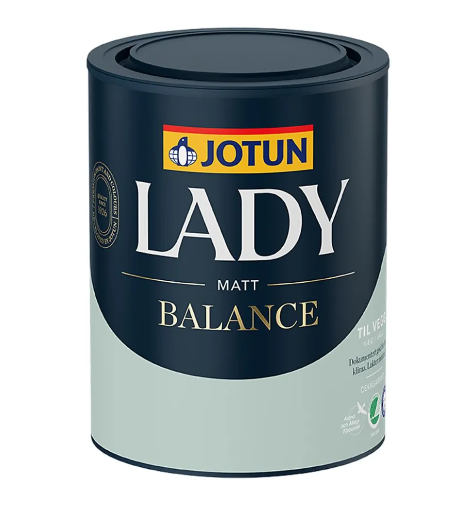 Lady balance hvit 0,68 liter
