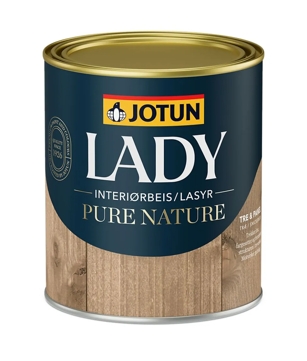 Lady Pure Nature interiørbeis klar 0,68 liter