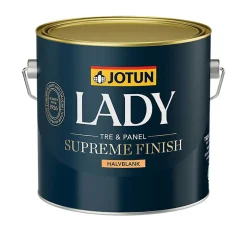Lady Supreme Finish halvblank hvit base 2,7 liter
