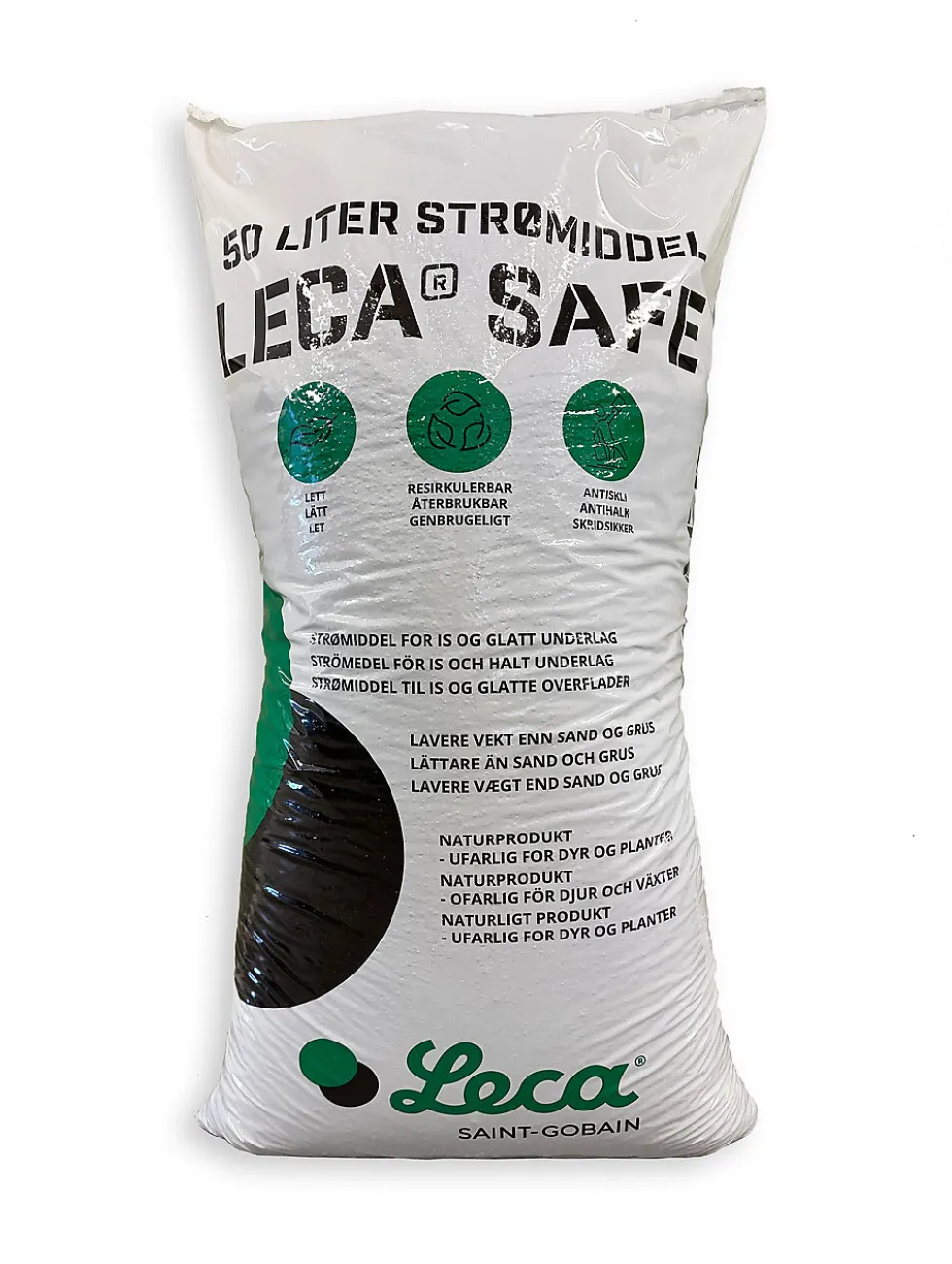 Leca safe vinterstrø 50 liter
