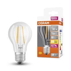 Led classic a60 klar dim e27 glass