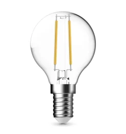Led filament globepære mini e14 15w