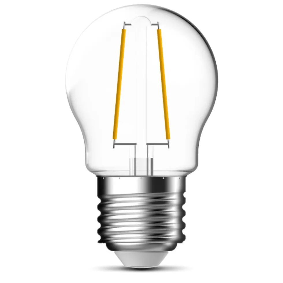 Led filament globepære mini e27 2 w (25 w) 250 lm 778111-ldce1