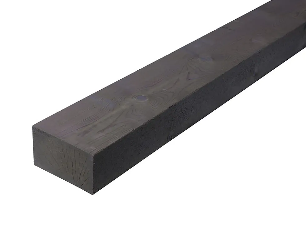 Lekt furu 34x70 mm grå
