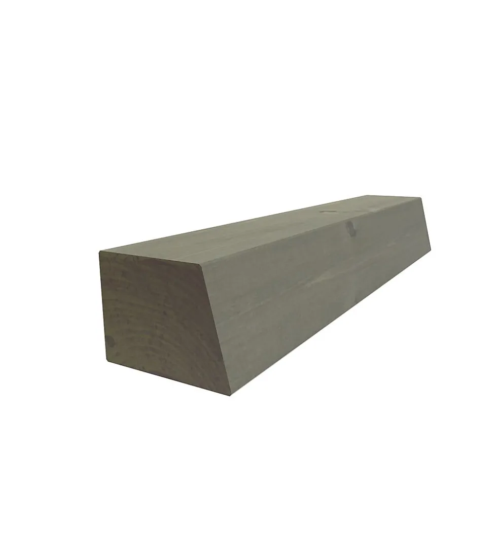 Lekt furu 15° 34 x 45 mm grå