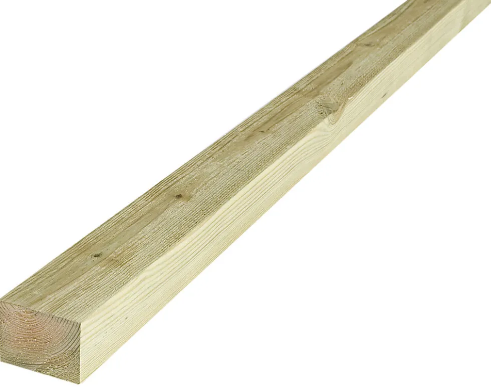 Lekt 23x048x4800 mm furu kl1 impregnert buntet