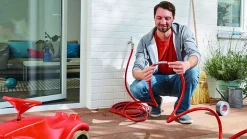 Lerretstape Extra Power grå 10 m x 50 mm
