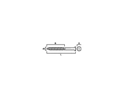 Lettbet.skrue sh 8x130 cs a-50lettbetong senkhode corrseal