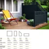 Levegg Elke 90x180 gråmalt. 33x57 mm 12 mm panel