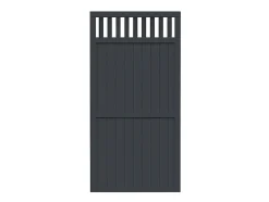 Levegg Elke 90x180 gråmalt. 33x57 mm 12 mm panel