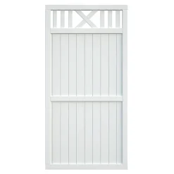 Levegg Karina 1 hvitmalt 90x180 cm