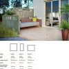 Levegg Karina 180x180 trykkimp vintage