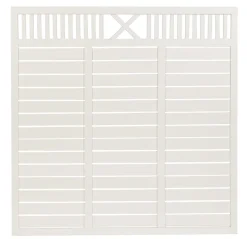 Levegg Lillesand 180x180 cm hvitmalt