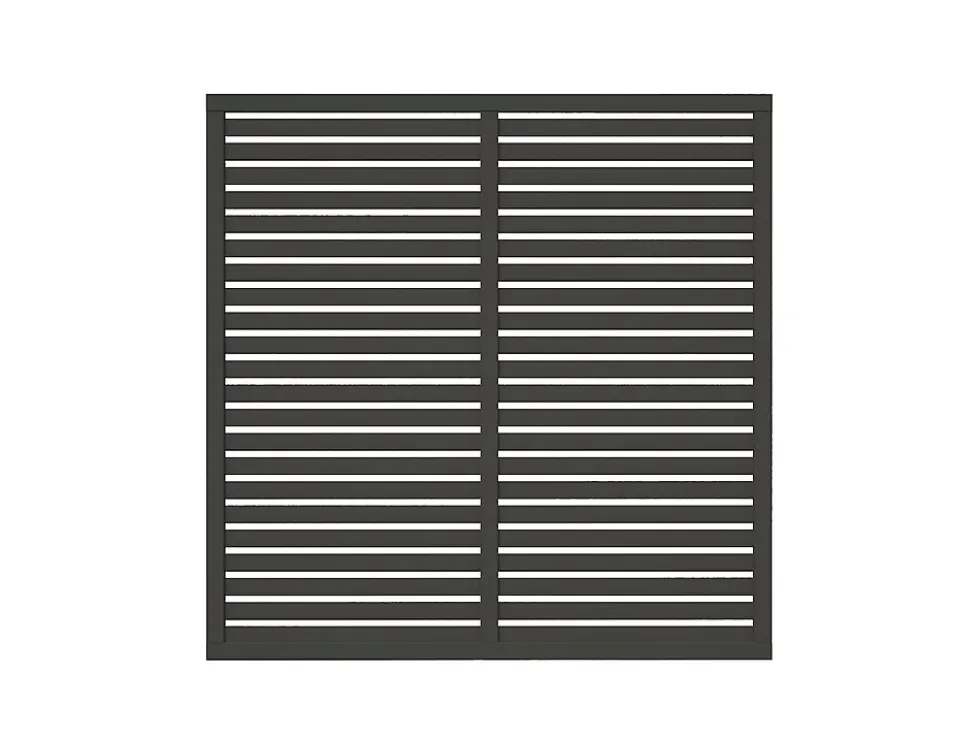 Levegg Nina1 180X180 cm gråmalt