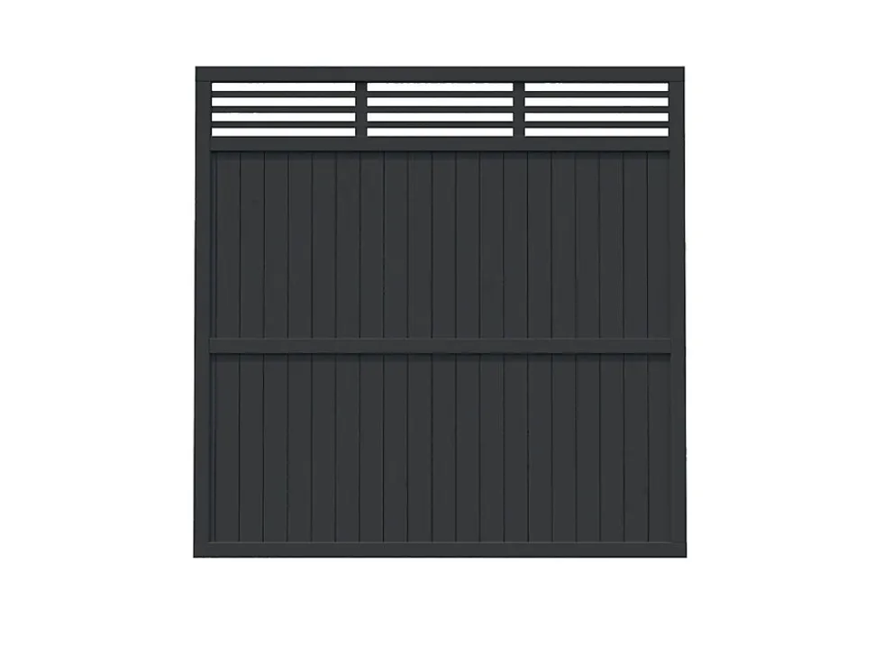 Levegg Reena1 180x180 cm gråmalt