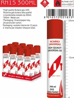Lightergass refill 300 ml