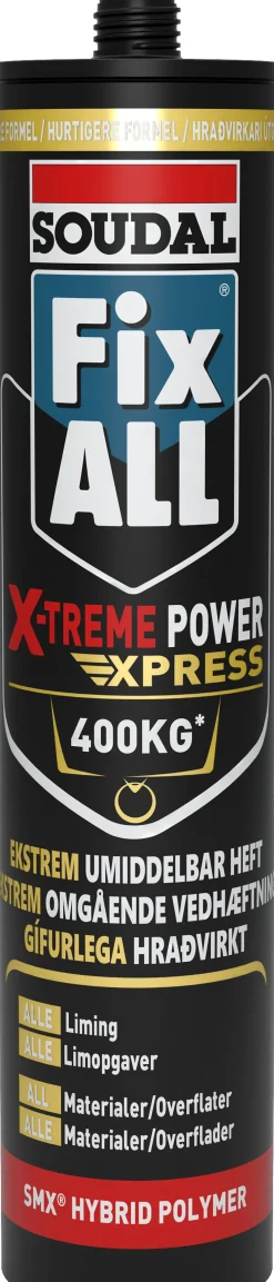 Lim Fix All X-treme Express Hvit 280ml