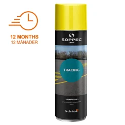 Linjemaling tracing gul 500 ml soppec