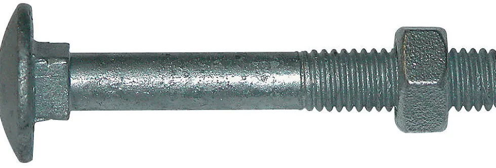 Låsebolt M8x70 m/ mutter 50 stk