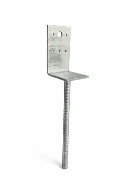 L-søylesko med bunnplate 70 mm