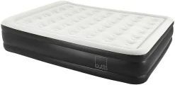 Luftmadrass dobbel m/pumpe pvc