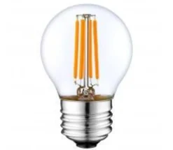 Lyspære led filament e27 45mm 4w