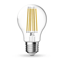 Lyspære led globepære flameswitch E27 7 Watt