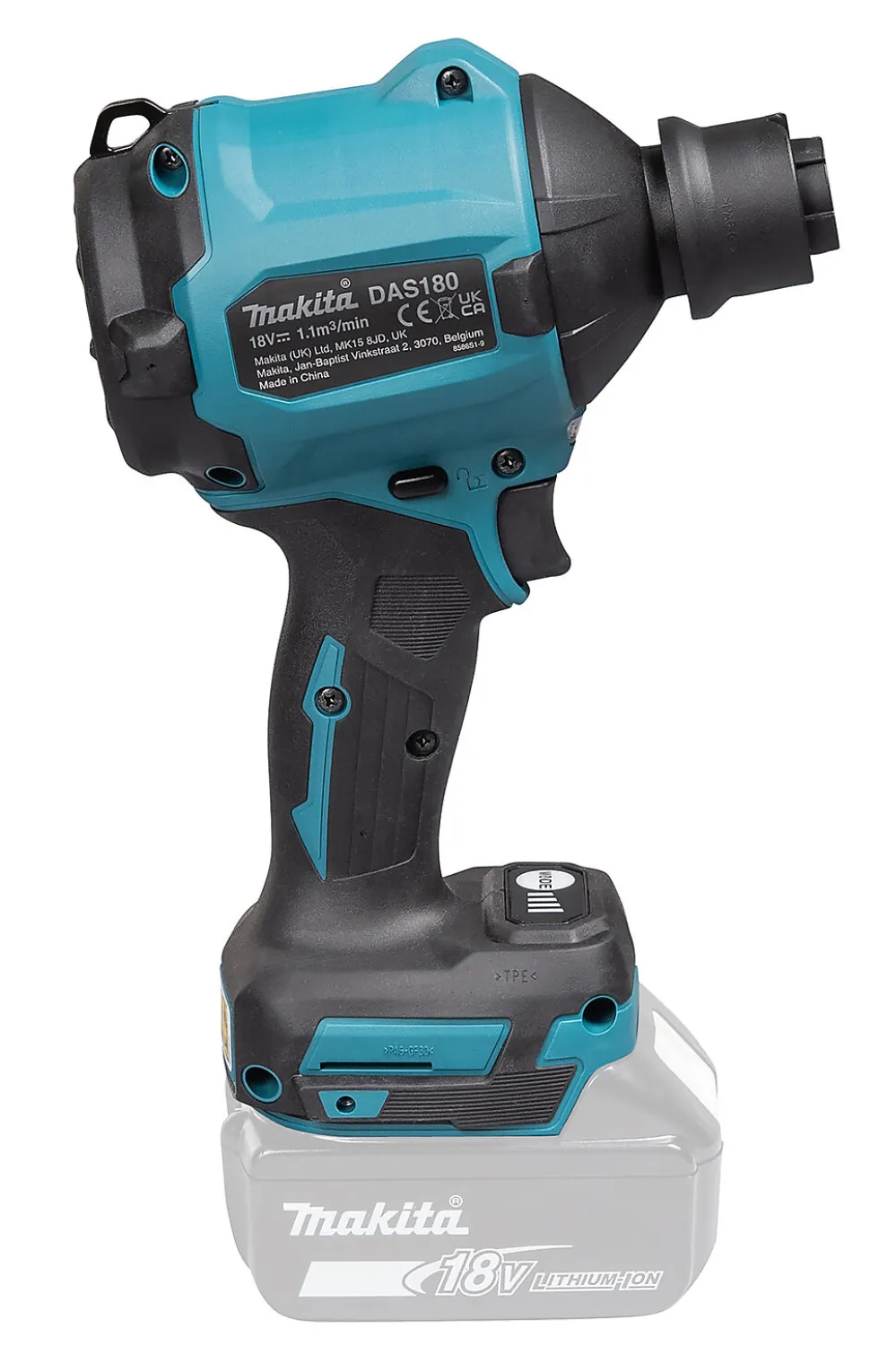 Makita blåsepistol kompakt 18V 150 m/s