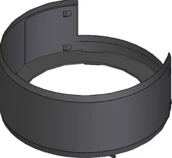 Mansjett ø226 tl kpl svart