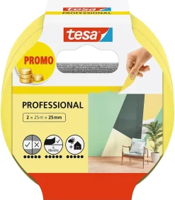 Maskeringstape Precision innendørs 2pk 25 m x 25 mm