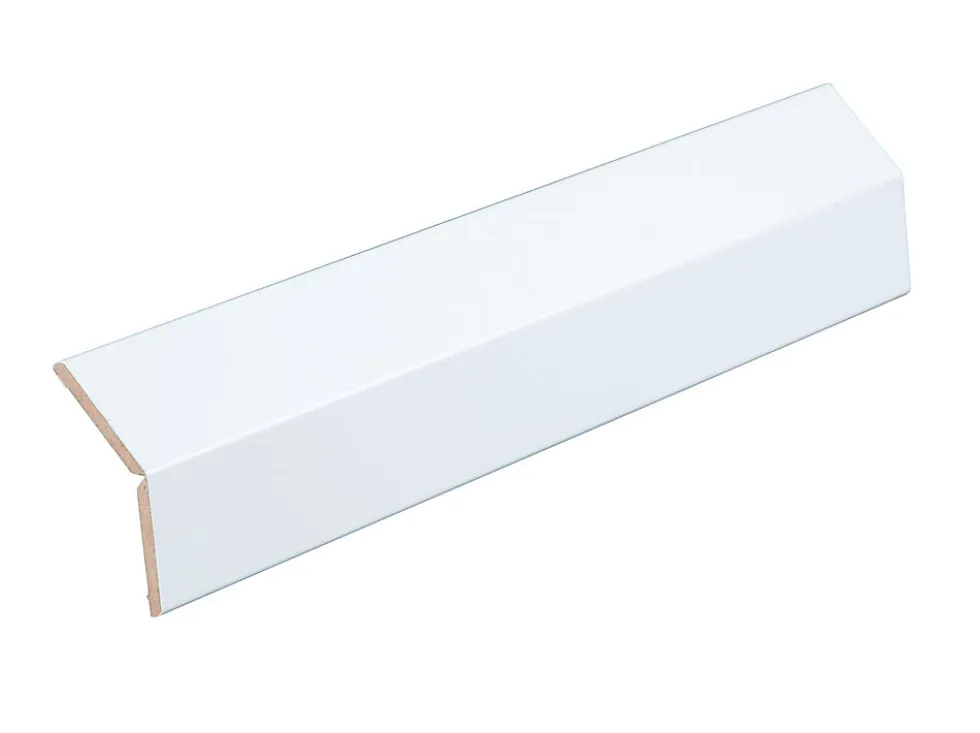 Mdf 04x70x2400 flexilist hvit lengde 2,4m hvit ncs0502y rindalsl