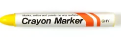 Merkekritt crayon marker gul