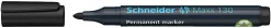 Merkepenn 130 permanent sort 1-3 mm