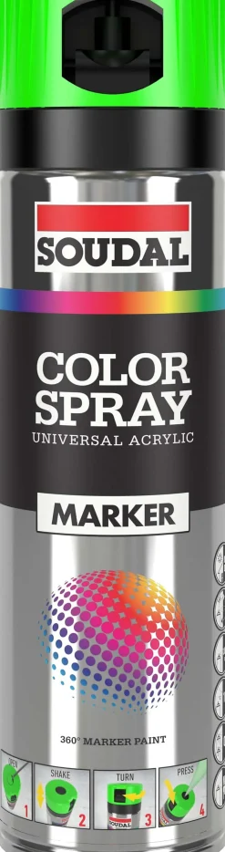 Merkespray Fluoriserende Blå 500ml