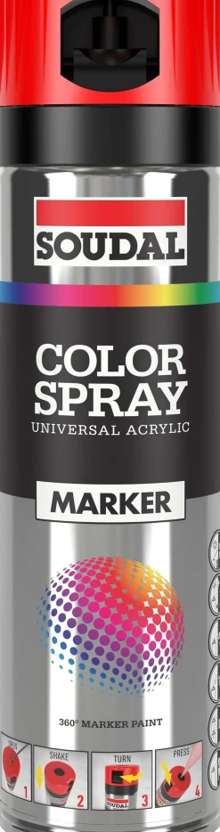 Merkespray Fluoriserende Blå 500ml