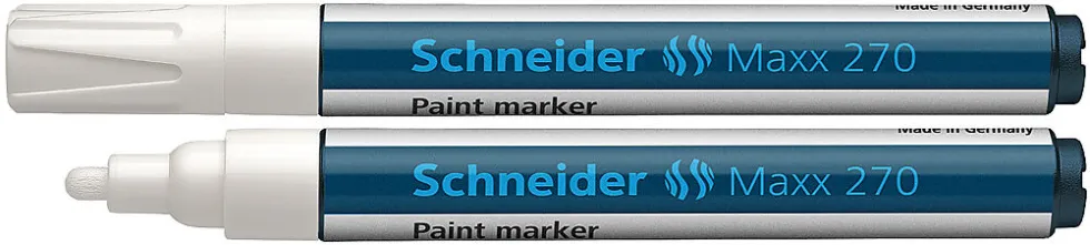 Merketusj 270 paintmark hvit 1-13 mm