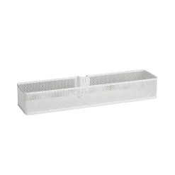 Meshkurv hvit medium 435x104x74 mm