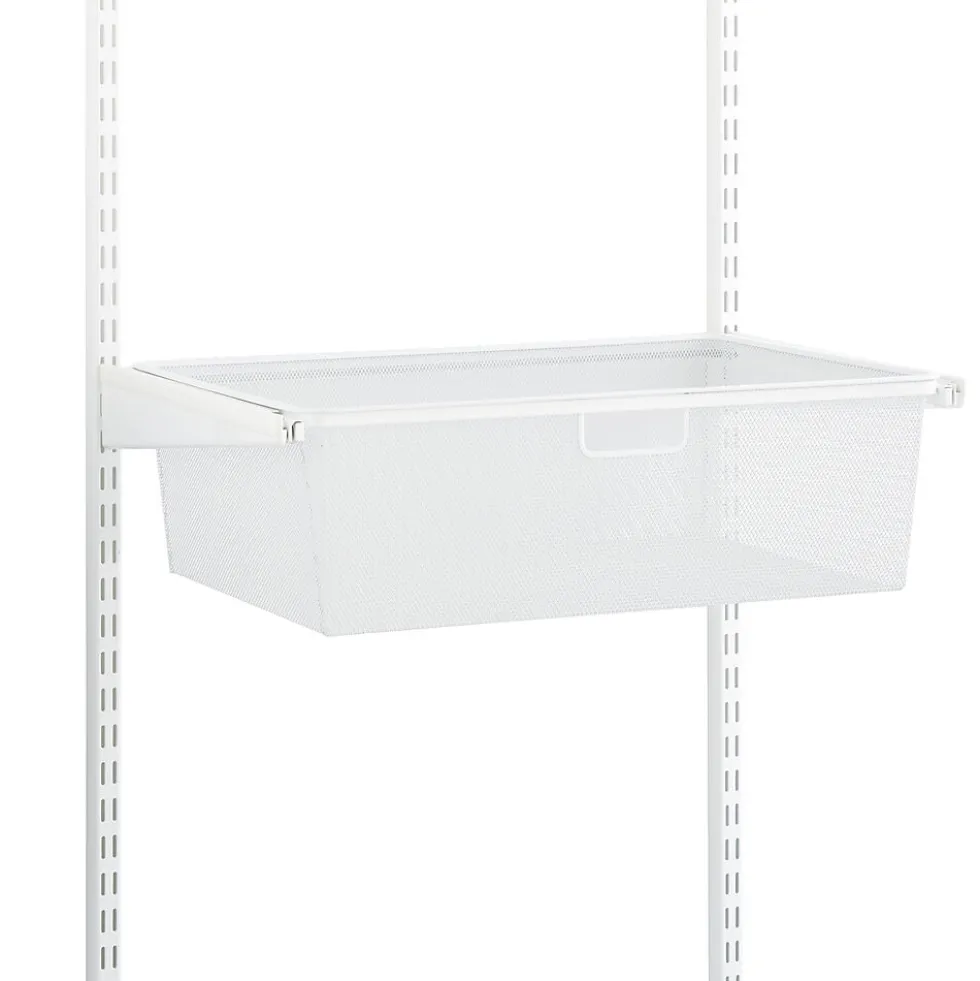 Meshkurv til uttrekksramme hvit 60x40x18 cm