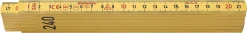 Meterstokk glassfiber gul 240 cm