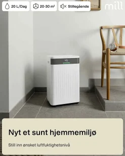 Mill luftavfukter MDH20 20L