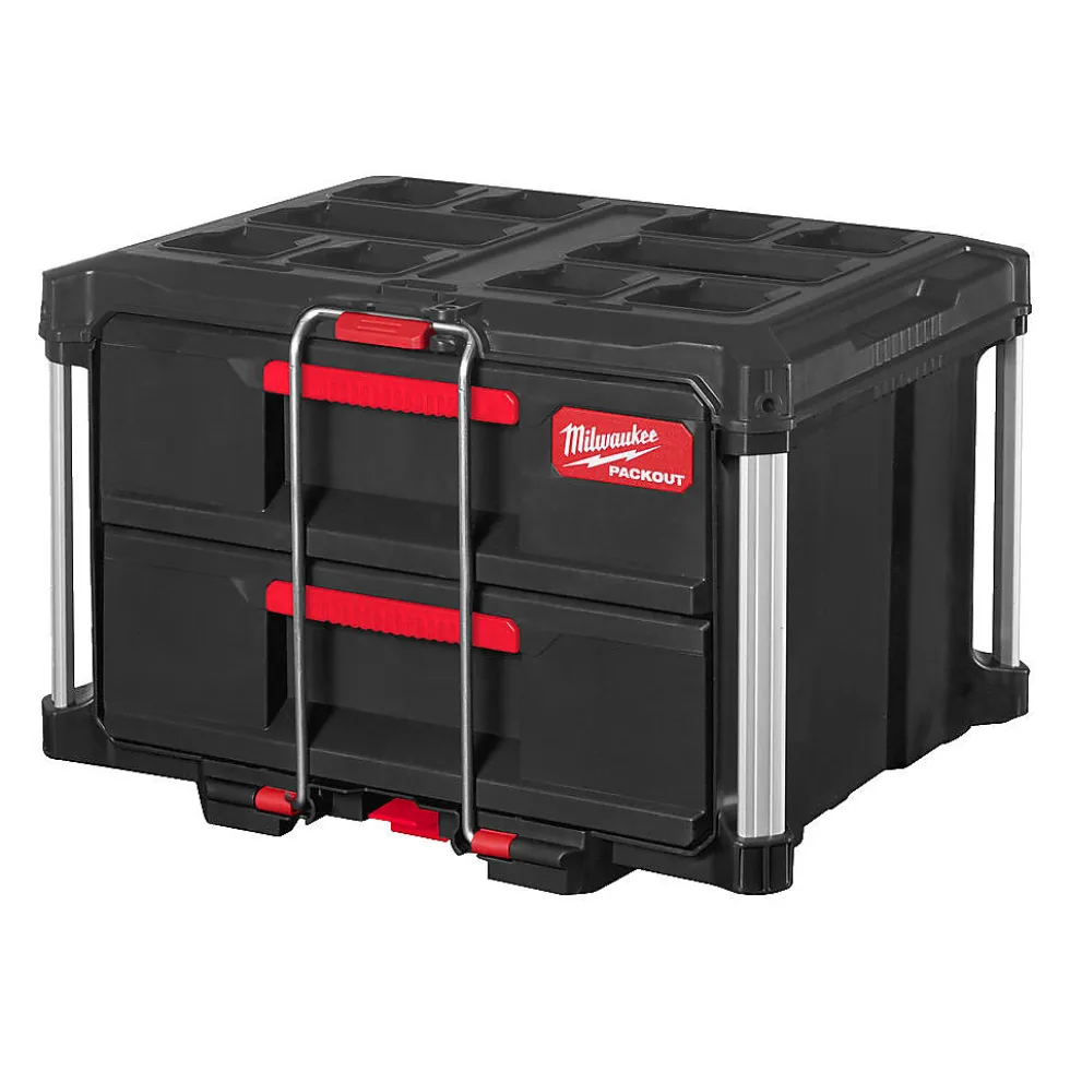 Milwaukee koffert med skuffer PACKOUT