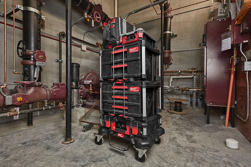 Milwaukee koffert med skuffer PACKOUT