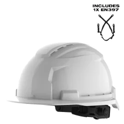Milwaukee vernehjelm BOLT100 hi-vis gul vent