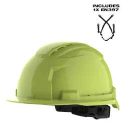 Milwaukee vernehjelm BOLT100 hi-vis gul vent
