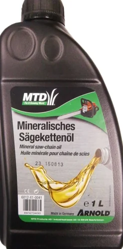 Mineralsk tung kjedeolje, 1,0 L