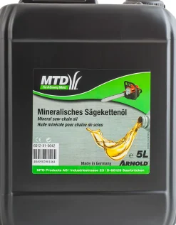Mineralsk tung kjedeolje, 5,0 L