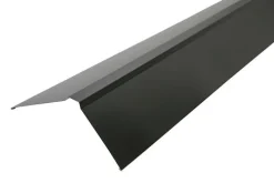Mønebeslag 190x190x2000 mm sort