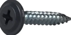 Montasjeskrue grå 4,2x25 fzb -250 skarp spiss ral 7024 blankforsinket